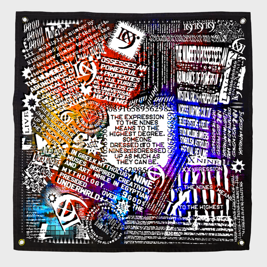 LIVE X NINE - To.The.Nines 19” x 19” Canvas Wall Art