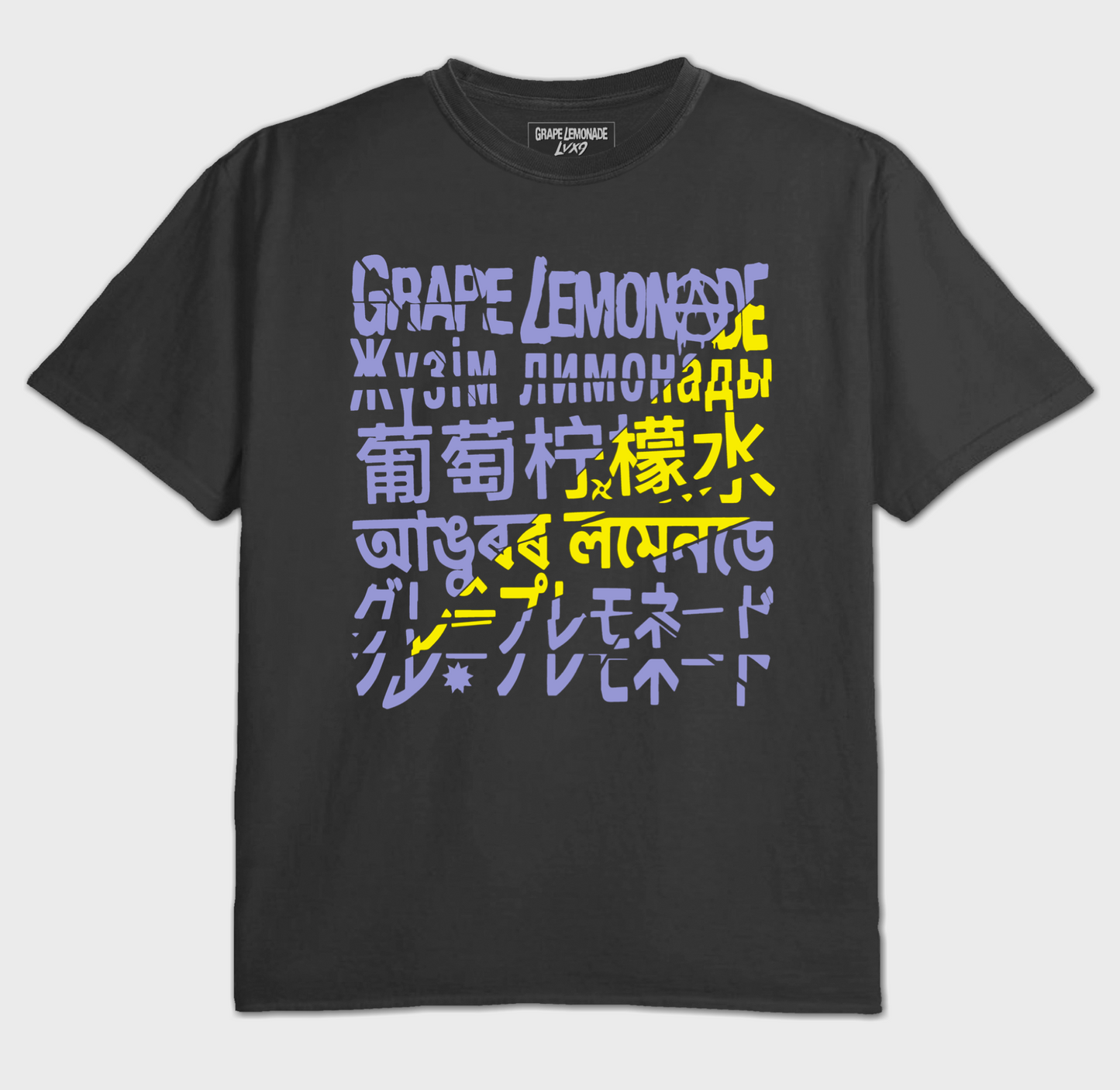 GRAPE LEMONADE X LVX9 - Fresh.Stack T-shirt