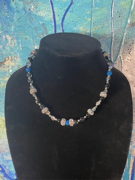 LVX9 Dizco.Deep.BLu Necklace