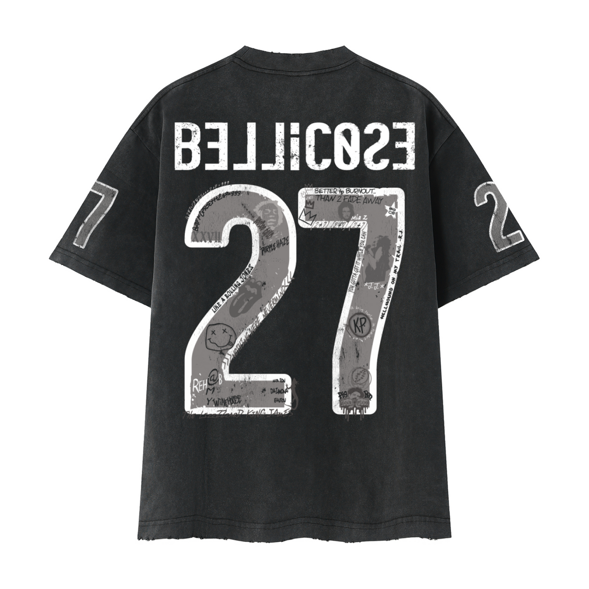 BELLICOSE - "The Club" Heavyweight Standard Tee