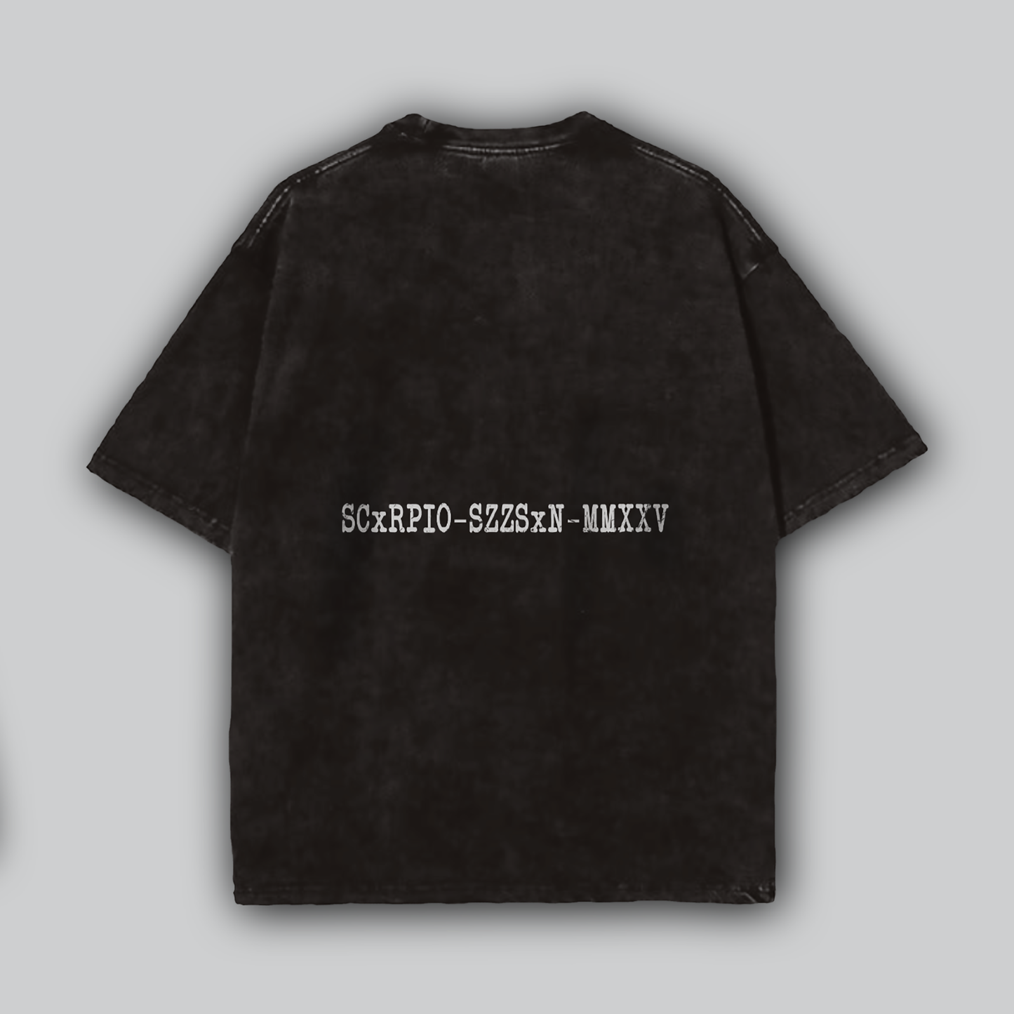 BELLICOSE - SCxRPIO-SZZSxN-MMXXV T-shirt (Scorpio Season 2025 / Limited Ed.)