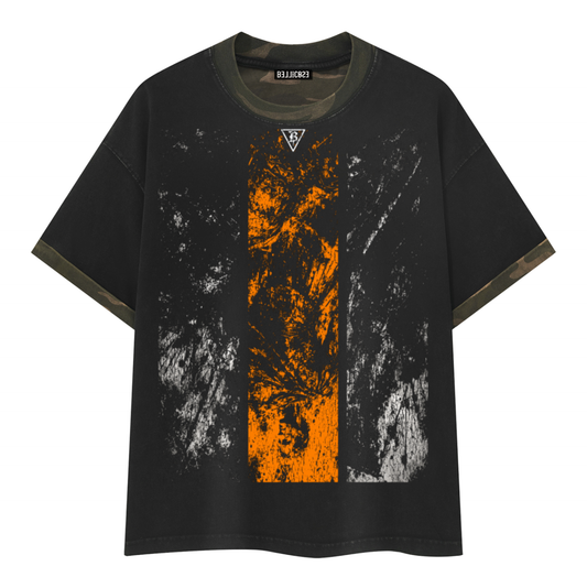 BELLICOSE - Zela Black Camo Tee