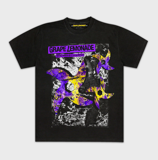 GRAPE LEMONADE - Splatt3r.Blades BLACK T