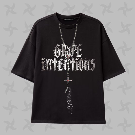 GRAPE LEMONADE - Grape Intentions T-shirt (black)