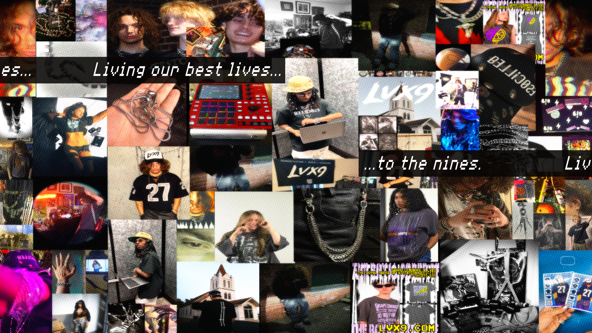 Living our best lives...      ...to the nines.