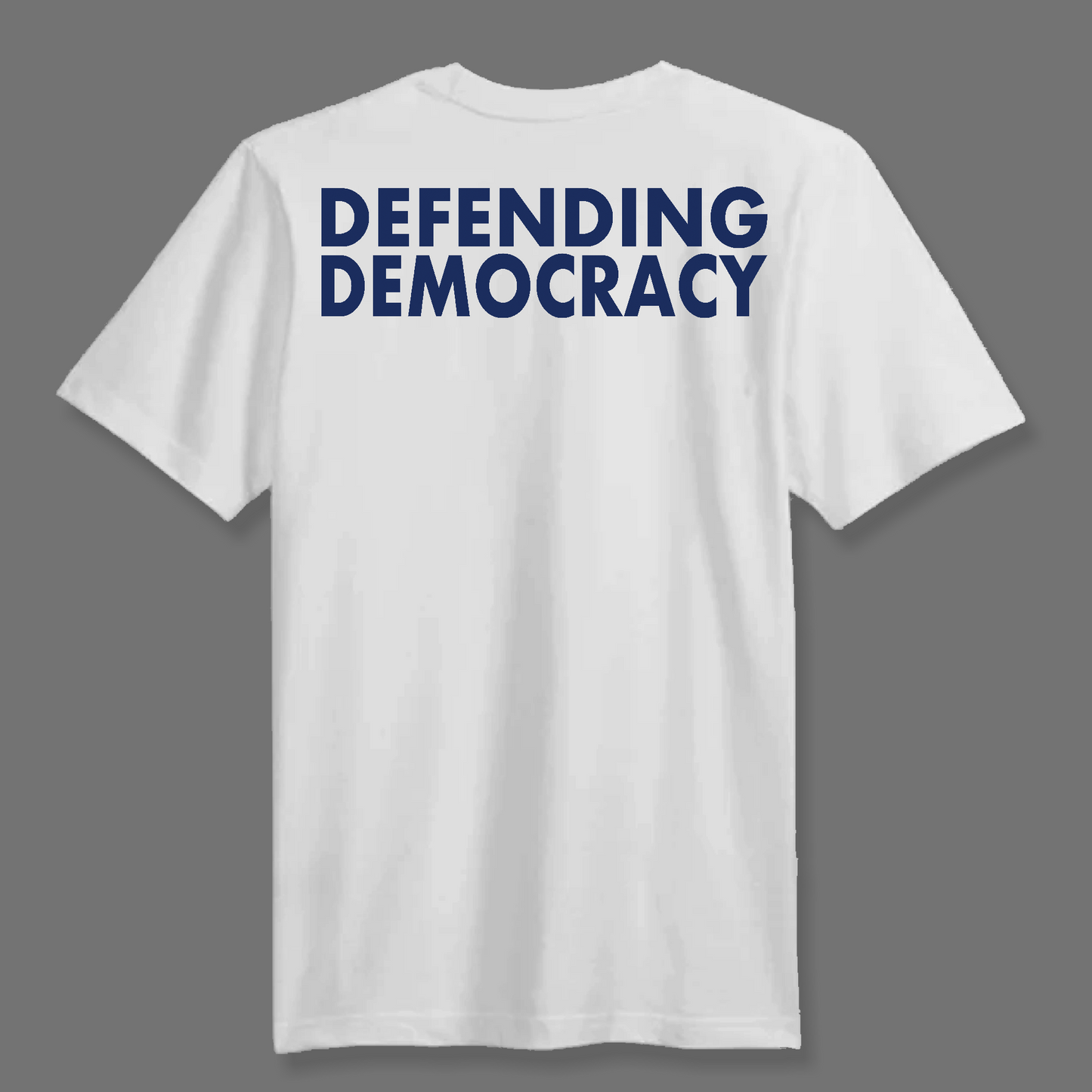 SILVER BADGERS - T-shirt, White (Adult Crew Neck)