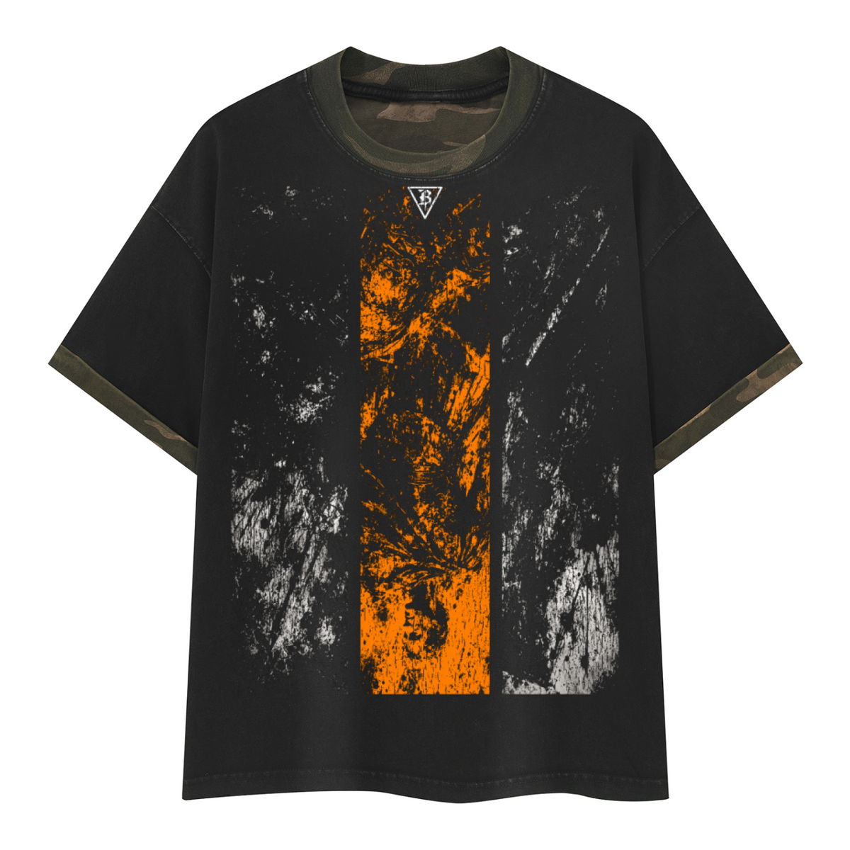 BELLICOSE - Zela Black Camo Tee