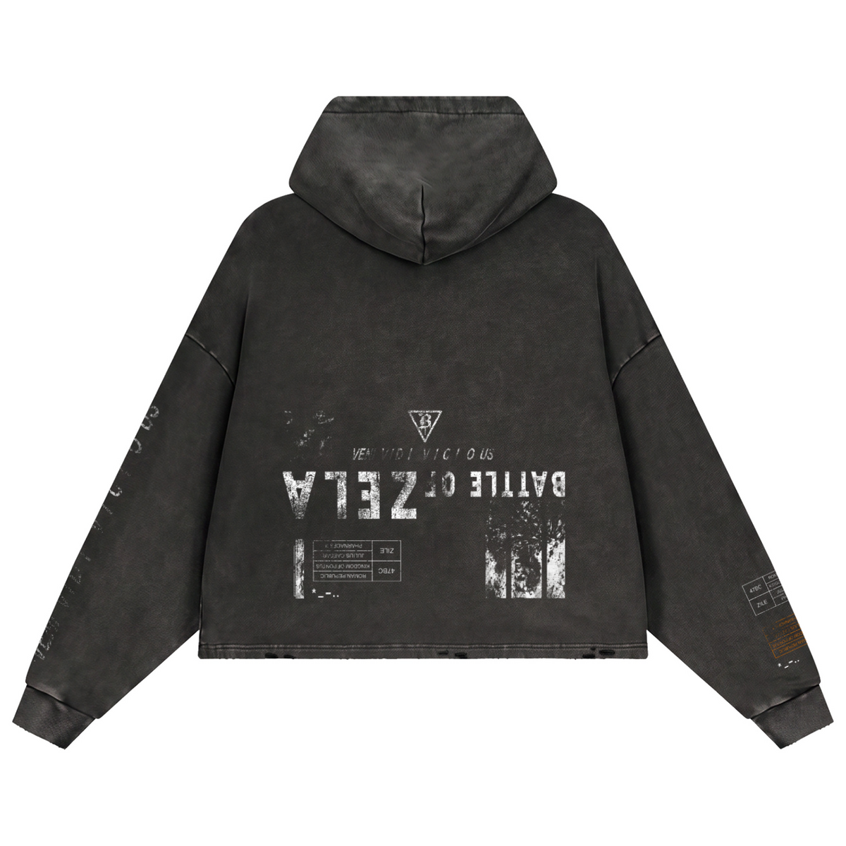 BELLICOSE - Zela Black Hoodie